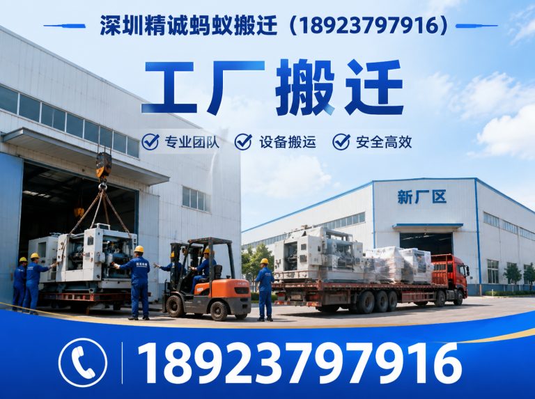 坪山区精诚蚂蚁搬迁展示图